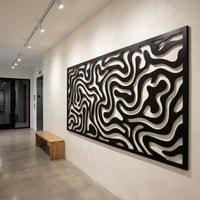 large abstract wall art
