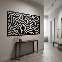 large abstract wall art