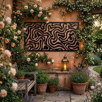 large abstract wall art