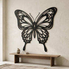 Bohemian butterfly wall art