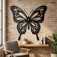Bohemian butterfly wall art
