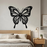 Bohemian butterfly wall art
