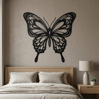 Bohemian butterfly wall art