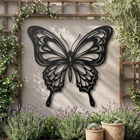 Bohemian butterfly wall art