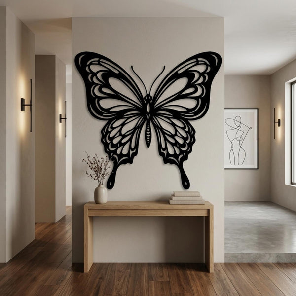 Bohemian butterfly wall art
