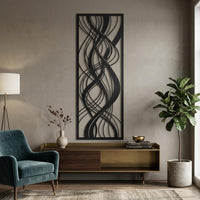 large abstract metal wall art