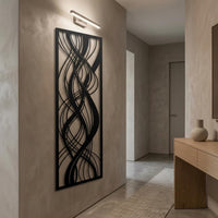 large abstract metal wall art