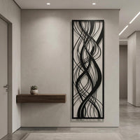 large abstract metal wall art