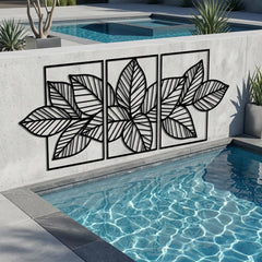 Large Leaves Wall Art