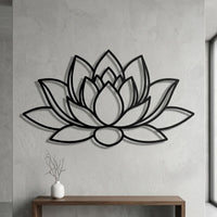 Large Lotus Flower Wall Art