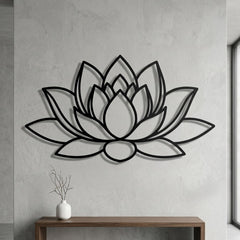 Large Lotus Flower Wall Art
