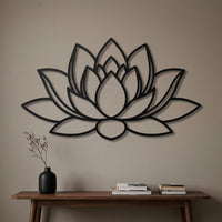 Large Lotus Flower Wall Art