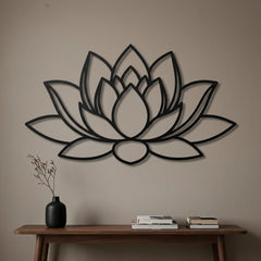 Large Lotus Flower Wall Art