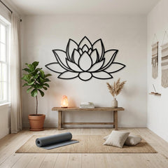 Large Lotus Flower Wall Art