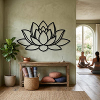 Large Lotus Flower Wall Art