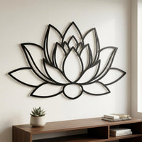 Large Lotus Flower Wall Art