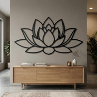 Large Lotus Flower Wall Art
