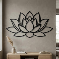 Large Lotus Flower Wall Art