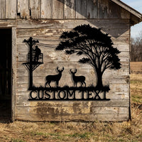 Custom Lineman Name Sign