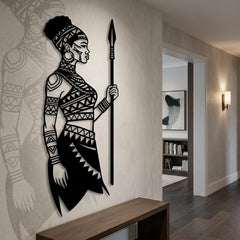 African Woman Wall Decor