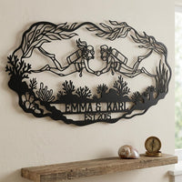Custom Diver Name Sign