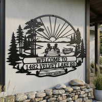 Custom Lake House Sign