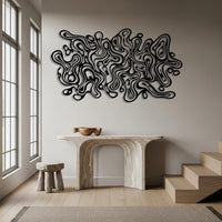 Unbounded Abstract Metal Wall Decor