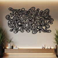 Unbounded Abstract Metal Wall Decor