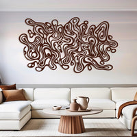 Unbounded Abstract Metal Wall Decor