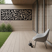 Outdoor Abstract Metal Wall Decor