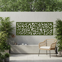 Outdoor Abstract Metal Wall Decor