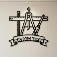 Custom Architect Drafting Sign