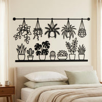 Boho Vase Flofers Wall Decor