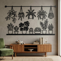 Boho Vase Flofers Wall Decor