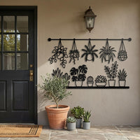 Boho Vase Flofers Wall Decor