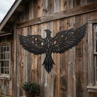 tribal phoenix wall art