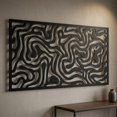 large abstract wall art