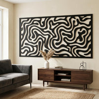 large abstract wall art
