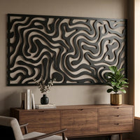 large abstract wall art