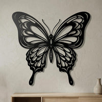 Bohemian butterfly wall art