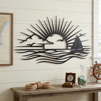 sunset ocean wall art