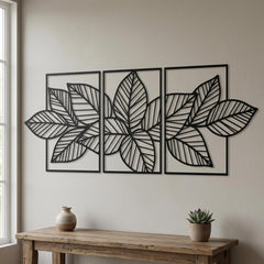 Large Leaves Wall Art