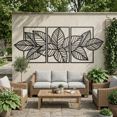 Large Leaves Wall Art