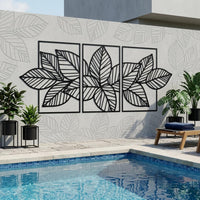 Large Leaves Wall Art