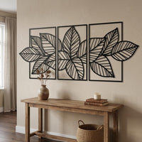 Large Leaves Wall Art