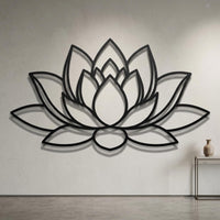 Large Lotus Flower Wall Art
