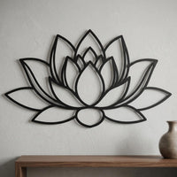 Large Lotus Flower Wall Art