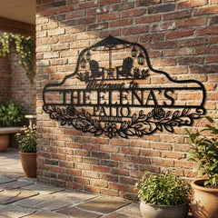 Custom Patio Name Sign
