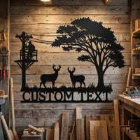 Custom Lineman Name Sign