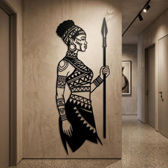 African Woman Wall Decor